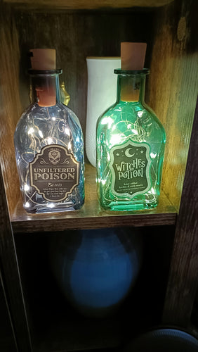 2x lamp set witches potion and unfiltered poison lamps - ghostswithin