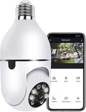 Load image into Gallery viewer, perfect for ghost hunting Bulb camera wifi 2MP Smart Life 5GHz Bulb Lamp Camera, 1080P Wifi - ghostswithin
