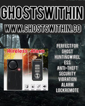 Load image into Gallery viewer, PERFECT FOR GHOST HUNTINGWireless Anti-theft Security Vibration Alarm LockRemote - ghostswithin
