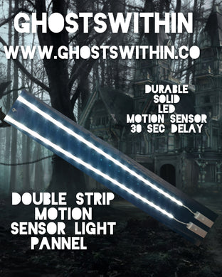 motion sensor light pannel double led stip - ghostswithin