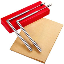 Load image into Gallery viewer, Dowsing Rods 2 Pcs/set Flexible Divining Measuring Instruments Durable Accessories Stainless Steel Ghost Tool Detector Water Adjustable Witching Observe Hunting - ghostswithin
